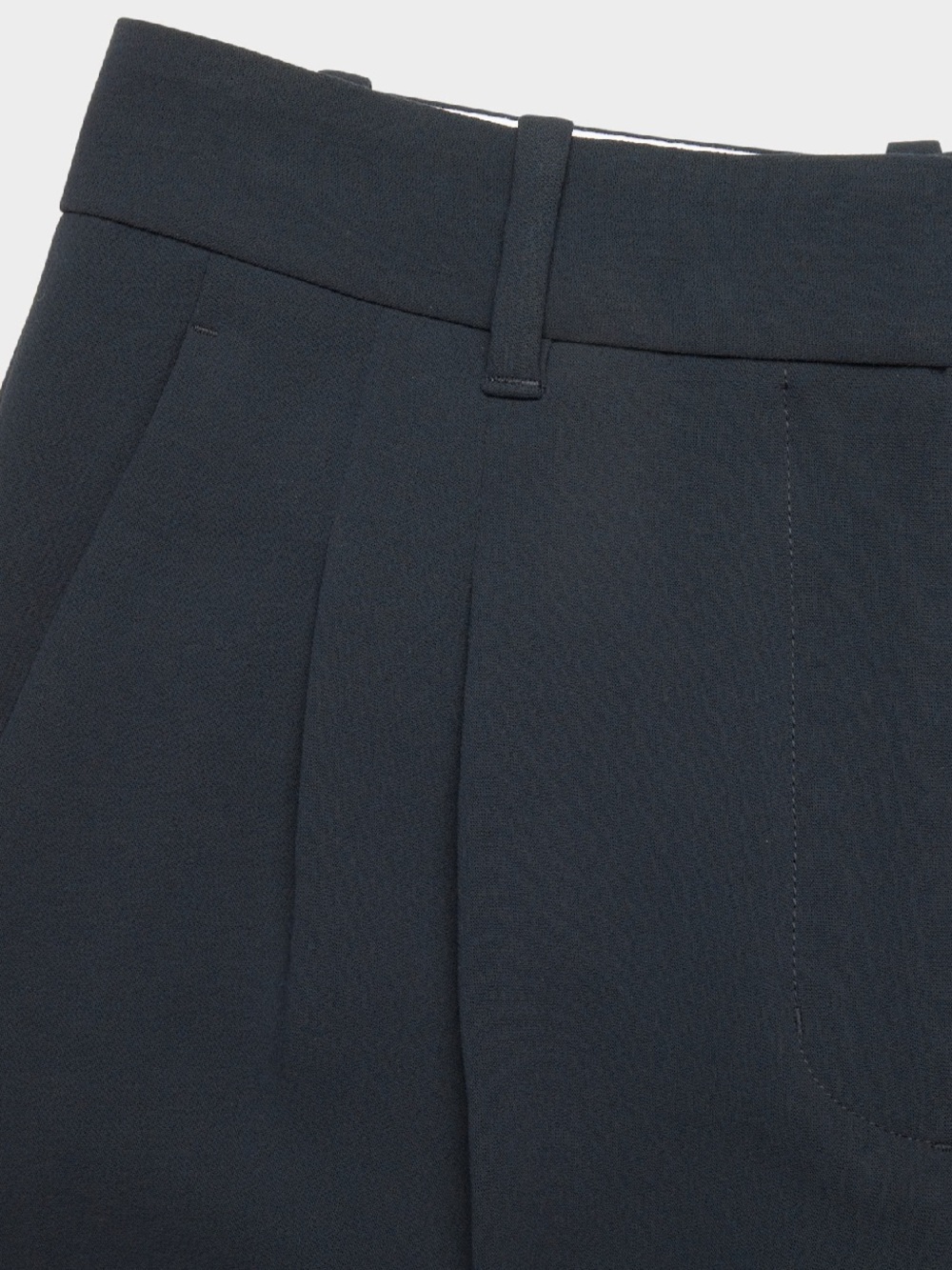 Aritzia Wilfred Effortless Pants Black Crepette High Rise Wide Leg Size 2 - Picture 15 of 16